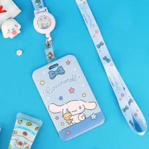 시나모롤 릴 목걸이 교통카드 지갑 파우치 어린이치 캐릭터치 초등학생치 아동치 터필통 문구