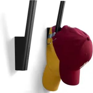 야구 모자용 Ozueccr 모자 랙 u2013 벽걸이 수직 홀더 다목적 벽 걸이 옷장 정리함 튼튼한 컴팩트 설치하기