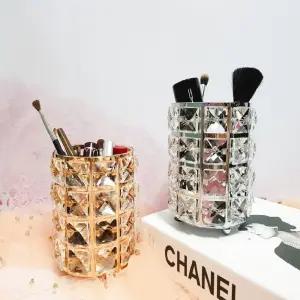 블링 골드 크리스탈 브러쉬케이스 꽂이 3color빗 화장대수납 정리 펜슬 악세서리보관 악세사리 연필통 소품