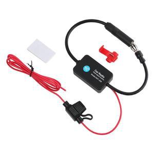 자동차 라디오 FM 안테나 신호 증폭기 12V 액세서리 대부분의 AM+FM 송신기용