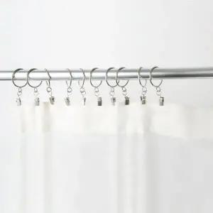 집게 고리 커튼 링 10p