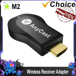 M2 플러스 HDMI 호환 무선 와이파이 디스플레이 TV 동글 리시버 4K 1080P 스틱 (DLNA 에어플레이 미라캐스