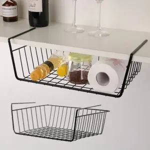 바구니 선반 주방 틈새 수납걸이 상부장 철제 다용도
