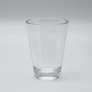 물잔 물컵 330ml 투명 업소용 휴대용 PC컵 피시컵 식당 라운드