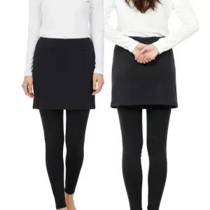 기모 여자 여성 치렝스 겨울 치마레깅스 치마쫄바지 융