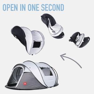 완전 자동  팝업 피치 스로우 텐트 야외 캠핑 낚시 피크닉 해변 선박 3-8 인용