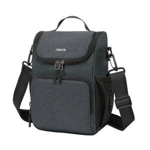 MOSISO 자전거 핸들바 단열 가방 어깨끈이 달린 5L 프론트 쿨러백 프레임 보관 파우치 여성 남성 로드 마운틴 사이클링용 슬레이트 그레이