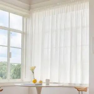 커텐 가리개 레이스 속커튼 작은창 커튼 분리 쉬폰 무타공 붙이는 가림막 안방 창문 공간