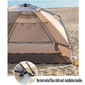 해변 낚시 텐트 가족 여행 피크닉 안티 자외선 그늘 야외  자동 오프닝 스크린 스타일 캠핑