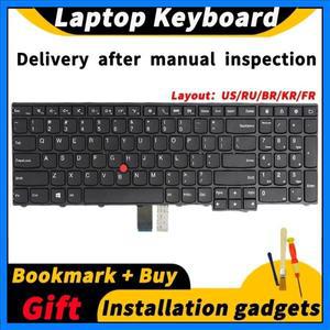 Lenovo ThinkPad T550 T560 T540 T540P L540 L560 L570 W540 W541 P50S US/RU/BR/KR/FR 레이아웃 용 노트북
