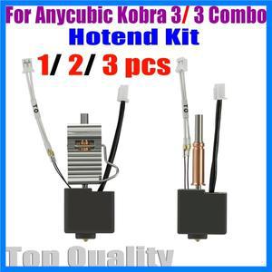 Anycubic Kobra 3 핫엔드 키트 서미스터 가열 튜브 Anycubic Kobra3 콤보 프린트 헤드 핫엔드 히터 블록 24
