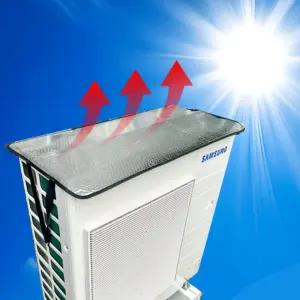 차광막 과열방지 그늘막 실외기 난연 가리개 차양막 커버 열차단 에어컨 햇빛가리개 덮개