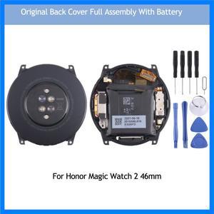 Honor Magic Watch 2 46mm 스마트 워치 배터리용 배터리가 포함된 오리지널 뒷면 커버 전체 어셈블리