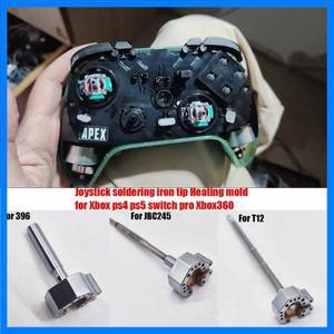 조이스틱 납땜 인두 팁 가열 몰드 Xbox ps4 ps5 스위치 프로 Xbox360 컨트롤러 조이스틱 분해 수리 도구