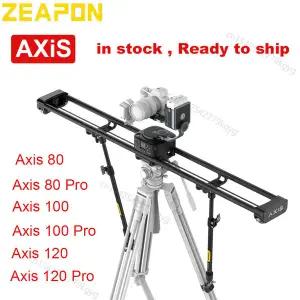 제이폰 AXIS 80 Pro 100 Pro 120 팬 헤드 다축 모터라이즈드 슬라이더 카본 파이버 카메라 슬라이드 LCD 스