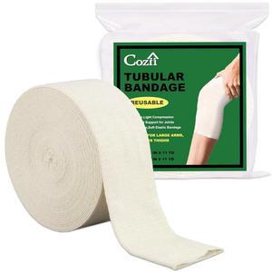 탄성 튜브형 지지 붕대 팔 다리 무릎용 스타키넷 튜브 조직 지지용 압축 롤 4인치 x 11야드 사이즈