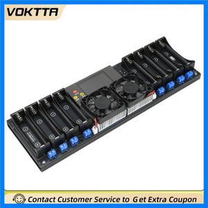 18650 배터리 용량 전압 내부 저항 테스터 용 2.4 인치 컬러 스크린 곡선 디스플레이가있는 DC 12-19V 배터