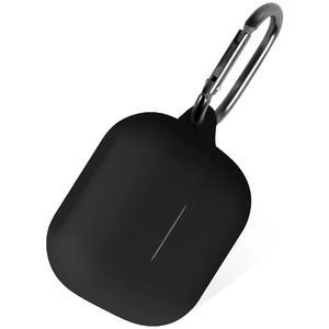 [미국배송] 삼성제품호환 버즈 3 3 프로용 지오무 실리콘 케이스 카라비너 보호 커버(블랙)