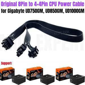 PSU 8핀 4+4핀 EPS/ATX12V CPU 전원 케이블 기가바이트 GP-UD750GM GP-UD1000GM 골드 모듈러 파워용 18AWG