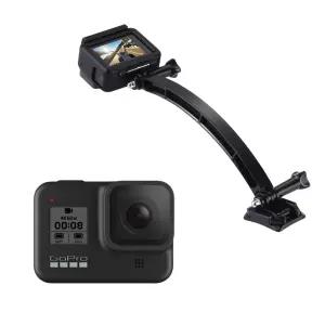 액션캠 셀프 촬영 연장 암 거치대 고프로 호환 헬멧 셀카 마운트