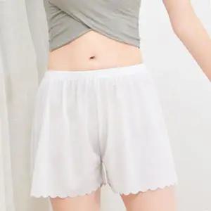 여성 여름 차르르 잠옷 속바지 쿨 스판 반바지 여름속바지
