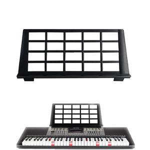 [미국배송] 블랙 키보드 음악 스탠드 전자 악보 스탠드 홀더 피아노 악기 부품 오르간 액세서리