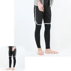 뮤 1P 사이클복 래쉬가드 남성 요가복 남자운동용레깅스 헬스장 2XL