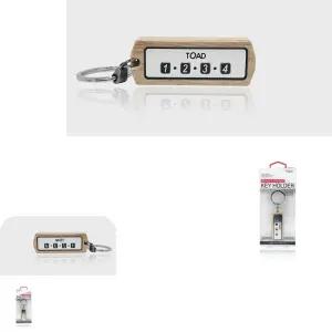 포에코 승용 자동차열쇠홀더 우드 번호판키 키지갑 1P 차량키 고리 토드