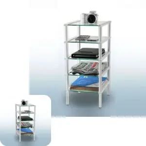 마리빙 WHA 피규어 선반 장식장 유리 진열장 5단 정리대