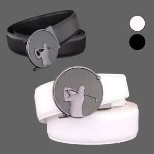 자동벨트 캐주얼벨트 이태리 골퍼로고 추천템 레더벨트 골프벨트 신상 허리띠 소가죽 남성