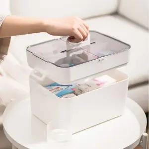 통 보관함 약품 가정용 응급 보관함 상비약 함 구급 인기제품 신상품 구급상자 비상 대용량 대형 약 정리함