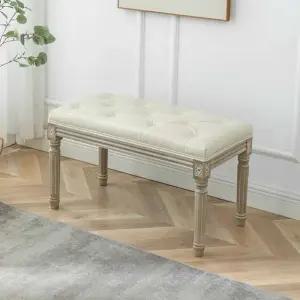 엔틱스툴 보조 스툴 엔틱 의자 인테리어 원형 침실 가죽