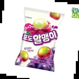 간식 오리온 마이구미 포도알맹이 X 67g 20개
