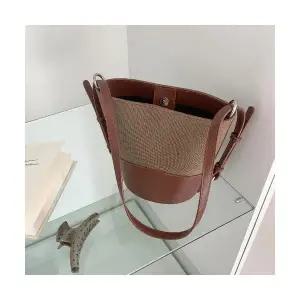 엘럽여자 숄더백 빈티지 버킷백 트렌드 원통백 원템5