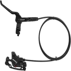 알루미늄 바디와 양면 브레이크 슈 가이드가 포함된 하우슨 자전거 세트 - 140mm 디스크 브레이크용 유압