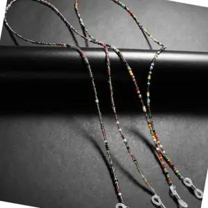 안경줄 비즈 타입 컬러 출근용 분리방지 안경걸이 실외용 (WFJ5T1H)