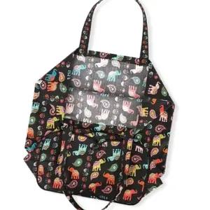 태국 여행 접이식 장바구니 타일랜드 용 데일리 백 여행용 수납 가방 (WFJ5T0L)