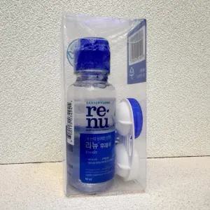 후레쉬 셋트 추천템 케이스 60ml 렌즈 4개 신상 휴대용 바슈롬 리뉴 발송