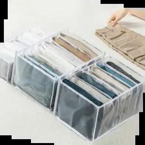 바지정리 정리함 수건 속옷정리함부직포 옷장 의류 의류정리함