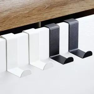 도어후크 문고정 옷걸이 스텐 걸이 후크 2개 실버 (WFJPVM9)