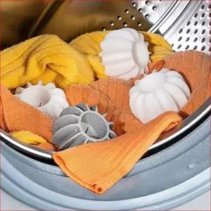 세탁물 인전세탁 실리콘 세탁볼 10개 빨래 엉킴방지 빨래볼 꼬임 방지 세탁공 2컬러