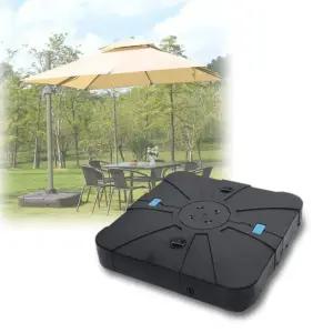 물통 고정 베이스 파라솔 사각폴딩 받침대