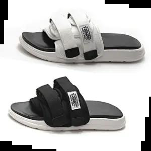 남자샌들 찍찍이 슬리퍼 남녀공용 커플슈즈 여름 샌들 데일리