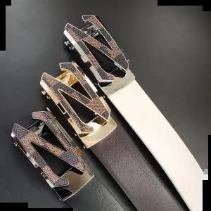 남자명품벨트 제트 통가죽벨트 / 남자 남성 골프 버클 허리띠 40mm