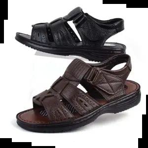 남자샌들 남성 가죽샌들 편한 착화감 캐주얼 여름신발 남자샌달