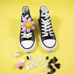 500p 고정형 재료 부자재 데코파츠 액세서리 신발악세사리 DIY 슬리퍼장식 신발 장식