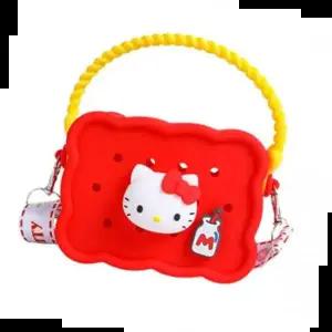 미니백 산리오 헬로키티 실리콘 가방 미니 토트백 크로스백