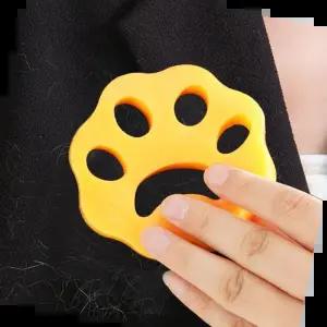 먼지제거 실리콘 두꺼운 꽃모양 흡착볼