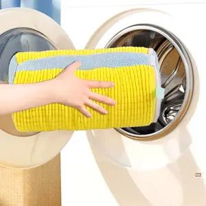 인기제품 특대형 신상품 극세사 보호 세탁망 빨래망 운동화 슈즈 세탁 신발