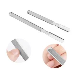 네일파일 2종 네일케어 스테인레스 손발톱 야스리